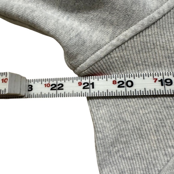 Lululemon Scuba Oversized Half-Zip Hoodie Heathered Core Ultra Light Gray XS/S - Picture 5 of 6